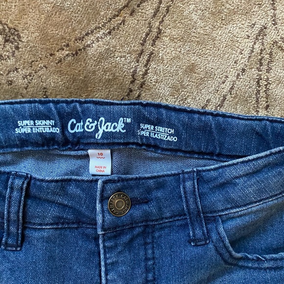 Cat & Jack Super Skinny Jeans - EUC - Picture 4 of 6